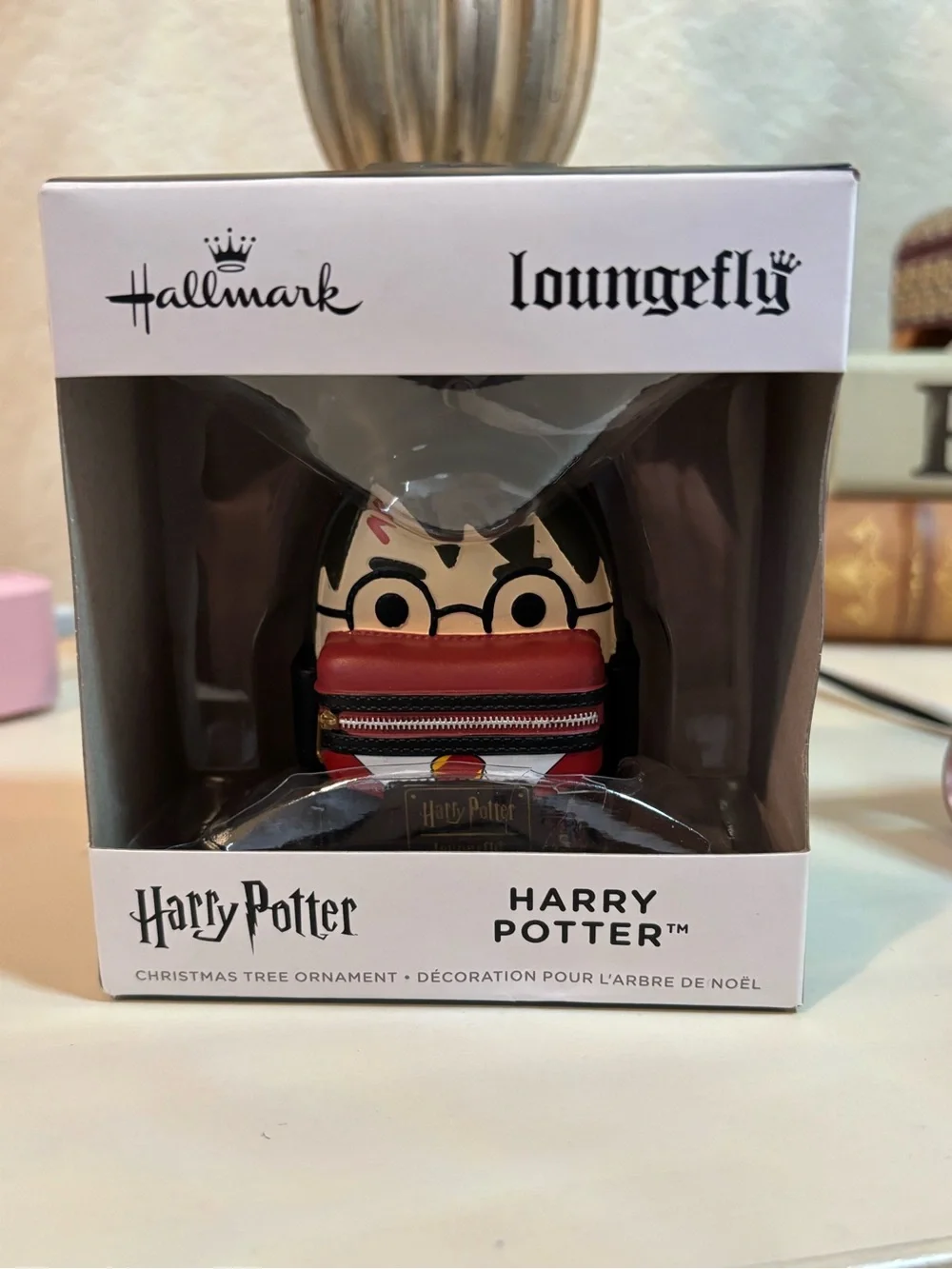 Hallmark Loungefly Harry Potter Mini Backpack Christmas Ornament NIB